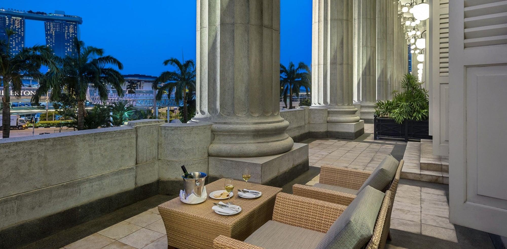 فندق ذا فولرتون سنغافورة المظهر الخارجي الصورة The Terrace