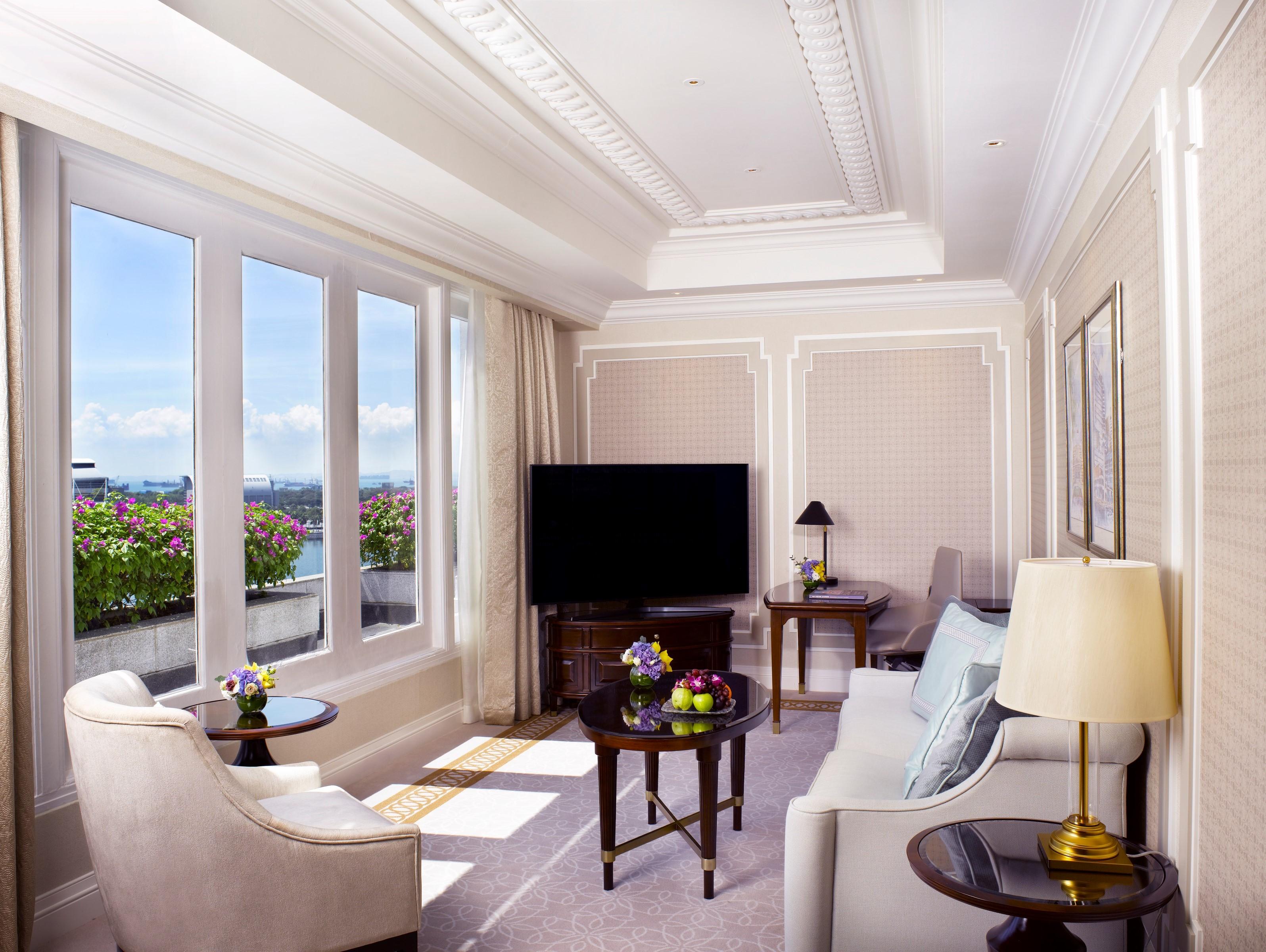 فندق ذا فولرتون سنغافورة المظهر الخارجي الصورة A suite at The Peninsula