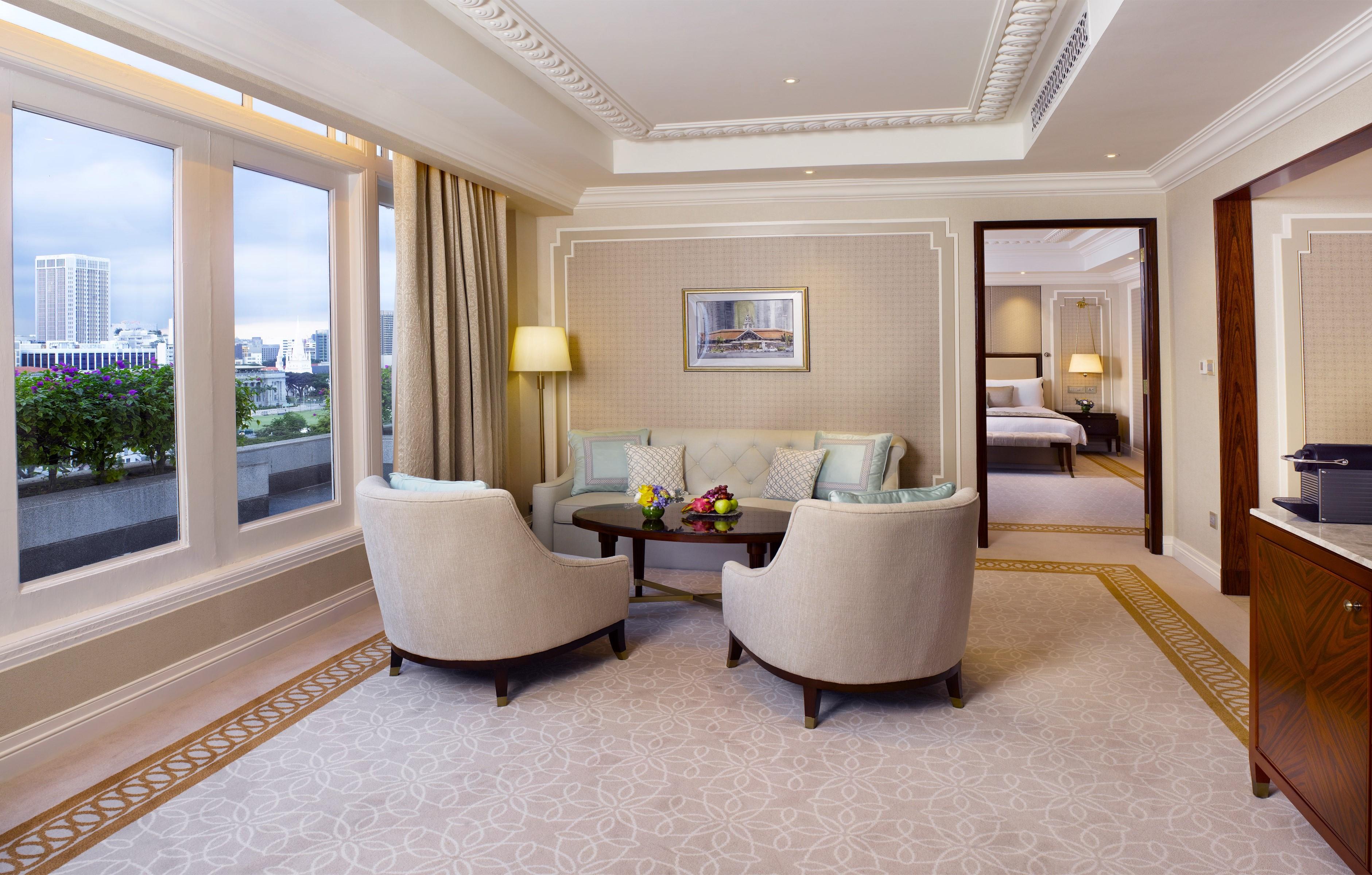 فندق ذا فولرتون سنغافورة المظهر الخارجي الصورة A suite at the hotel