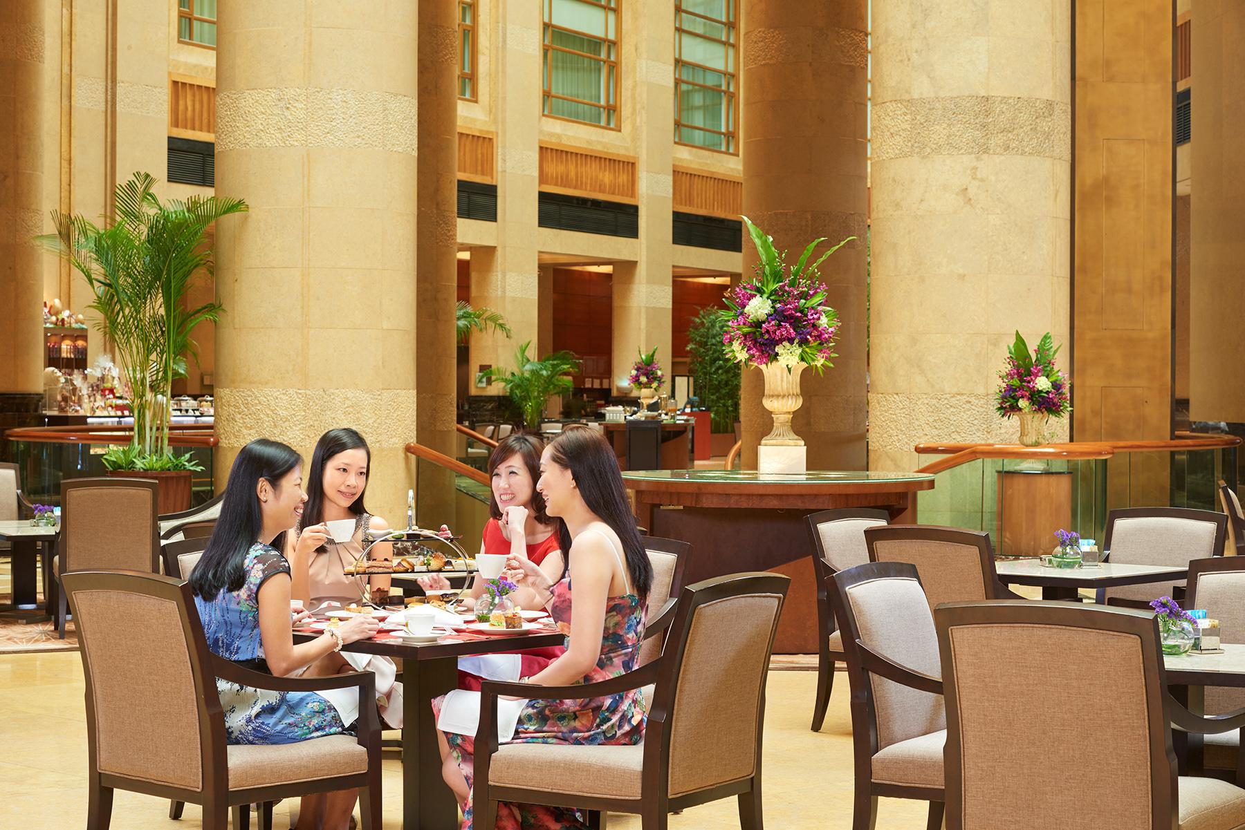 فندق ذا فولرتون سنغافورة المظهر الخارجي الصورة The Lobby Lounge